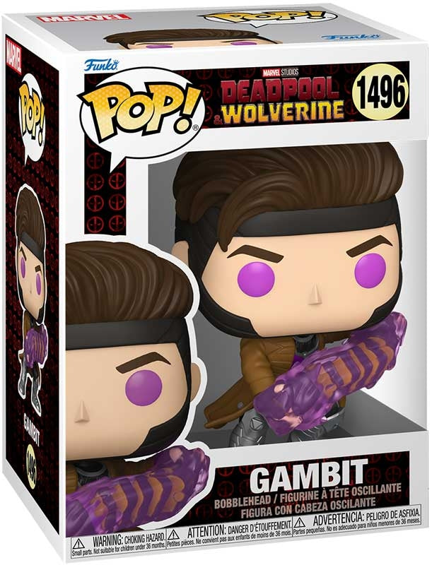 Funko Pop! Marvel: Deadpool & Wolverine – Gambit Vinyl Bobblehead