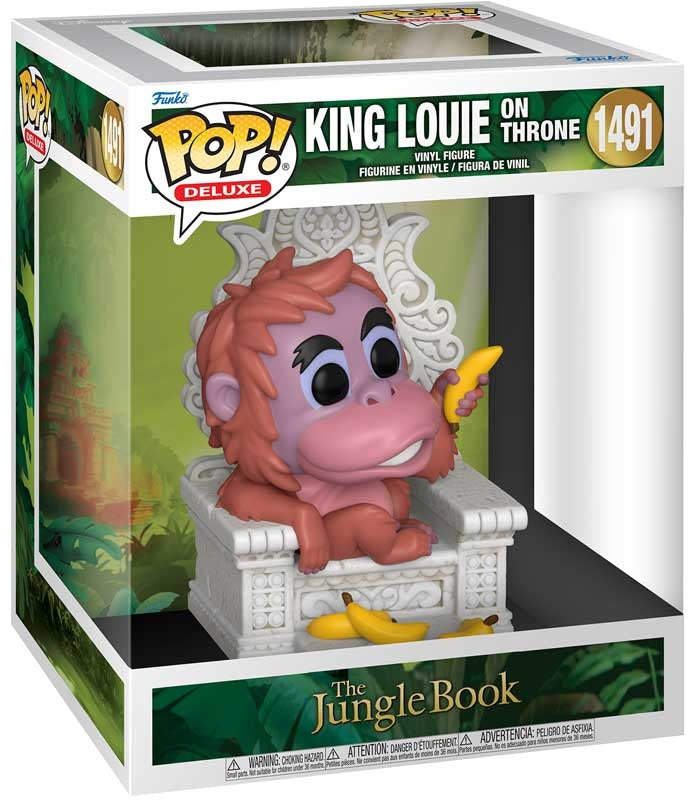 Funko Pop Moment: Disney The Jungle Book – King Louie on Throne Vinyl