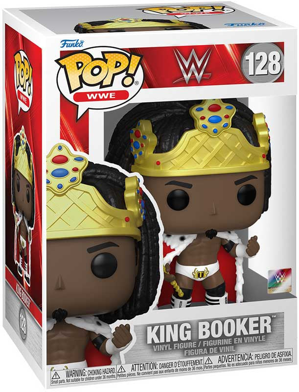 Funko Pop! WWE: King Booker Vinyl Figure - 2006 King of the Ring