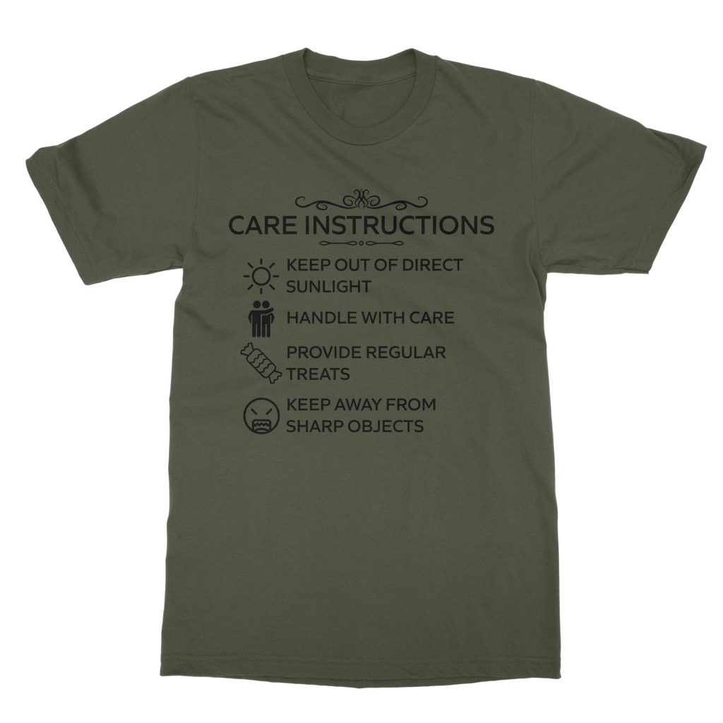 Kate's Clothing Care Instructions Heavy Cotton Unisex T-Shirt