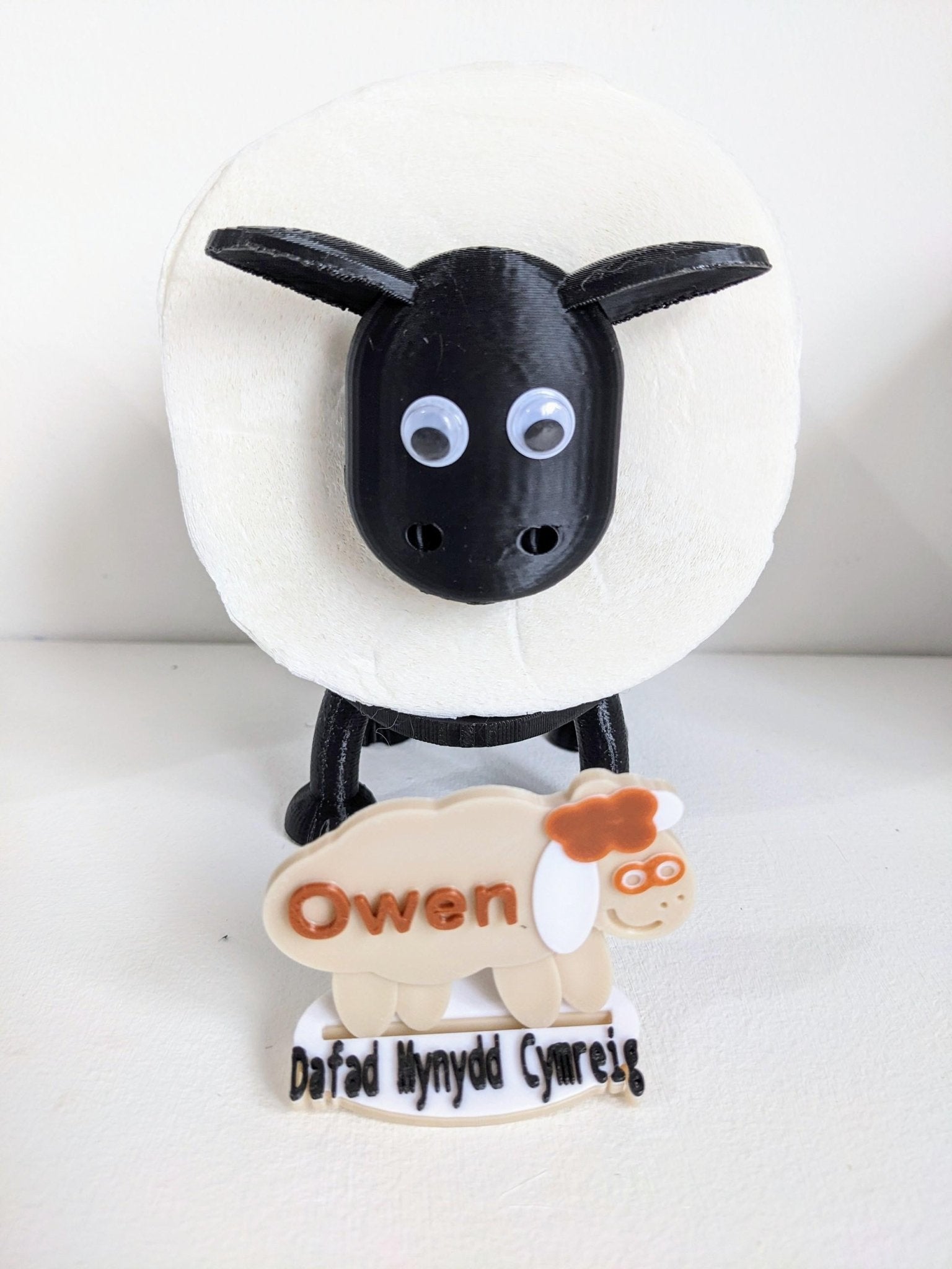Chaddyverse Sheep Toilet Roll Holder – Funny 3D Printed Bathroom Decor