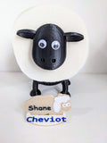 Chaddyverse Sheep Toilet Roll Holder – Funny 3D Printed Bathroom Decor