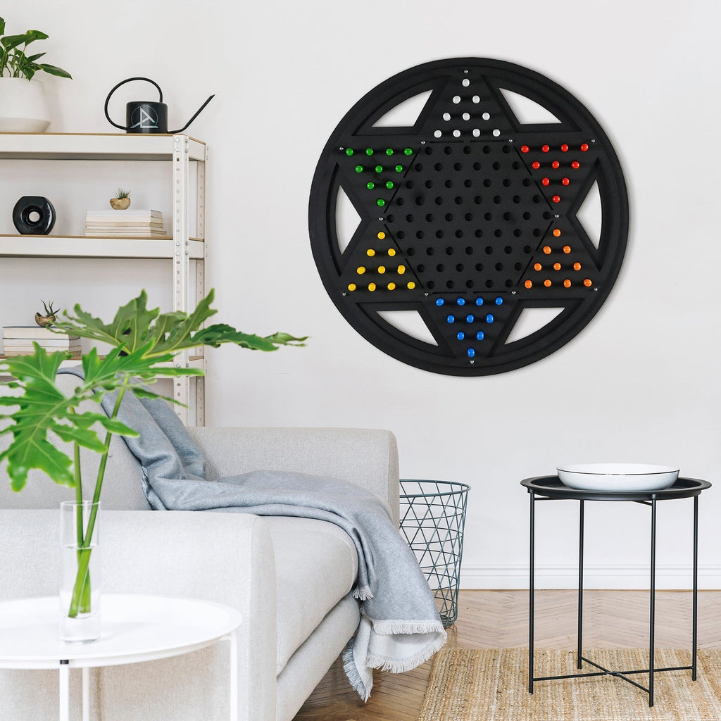 Giant Chinese Checkers Game Board