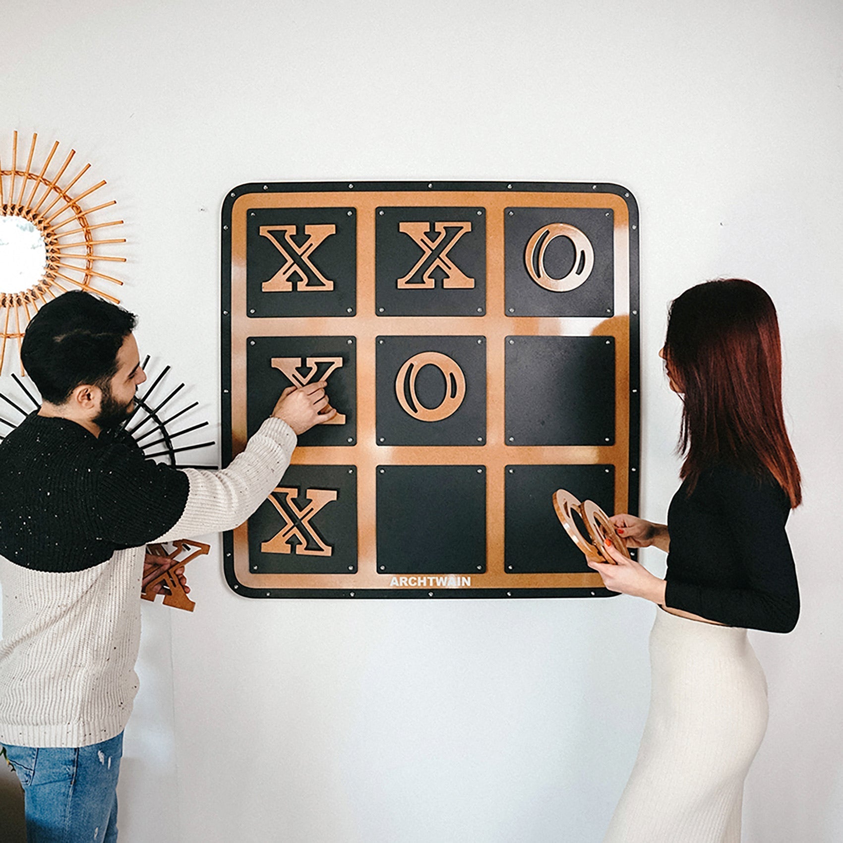 Giant XOX Board - Three in a Row