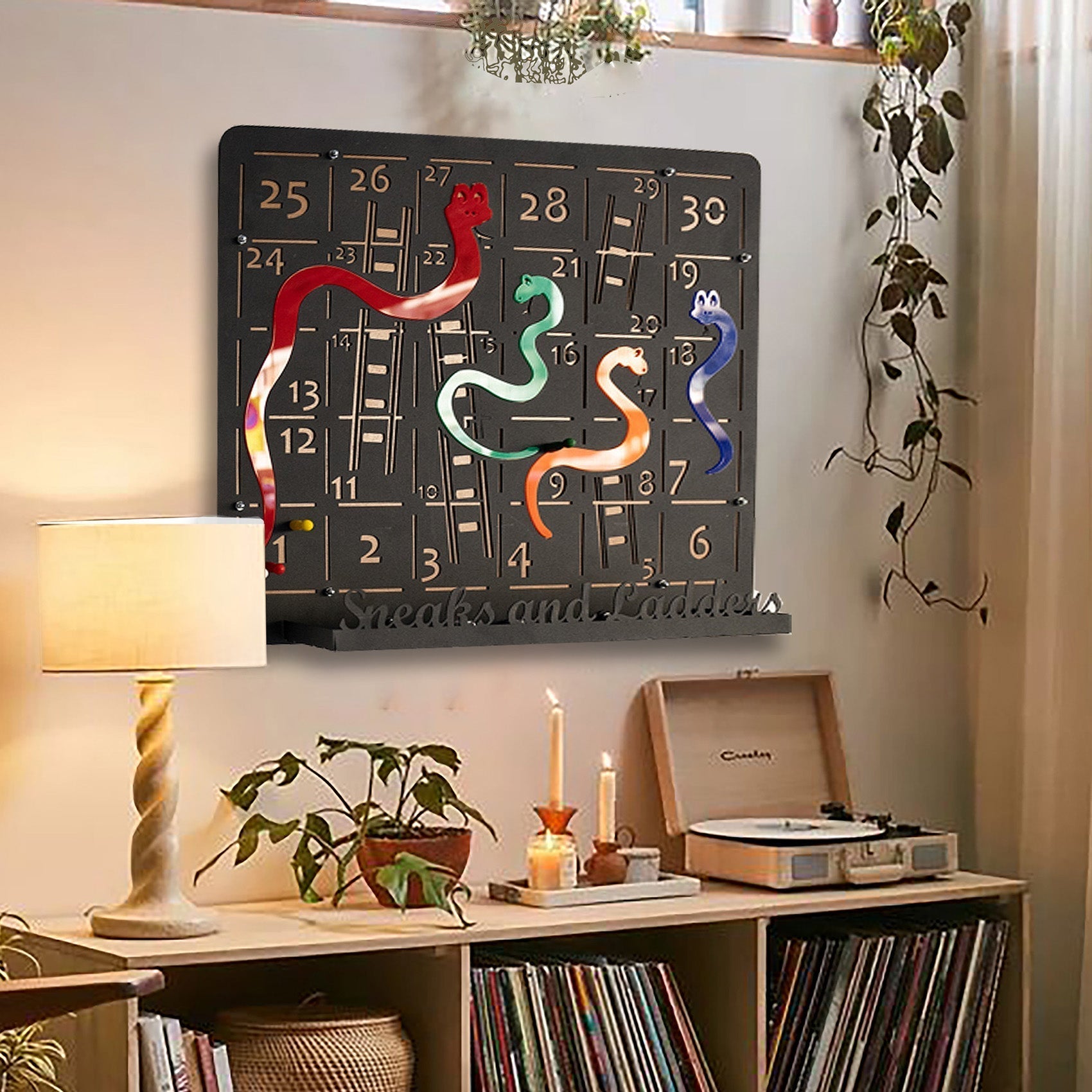Snakes and Ladders Wall Game