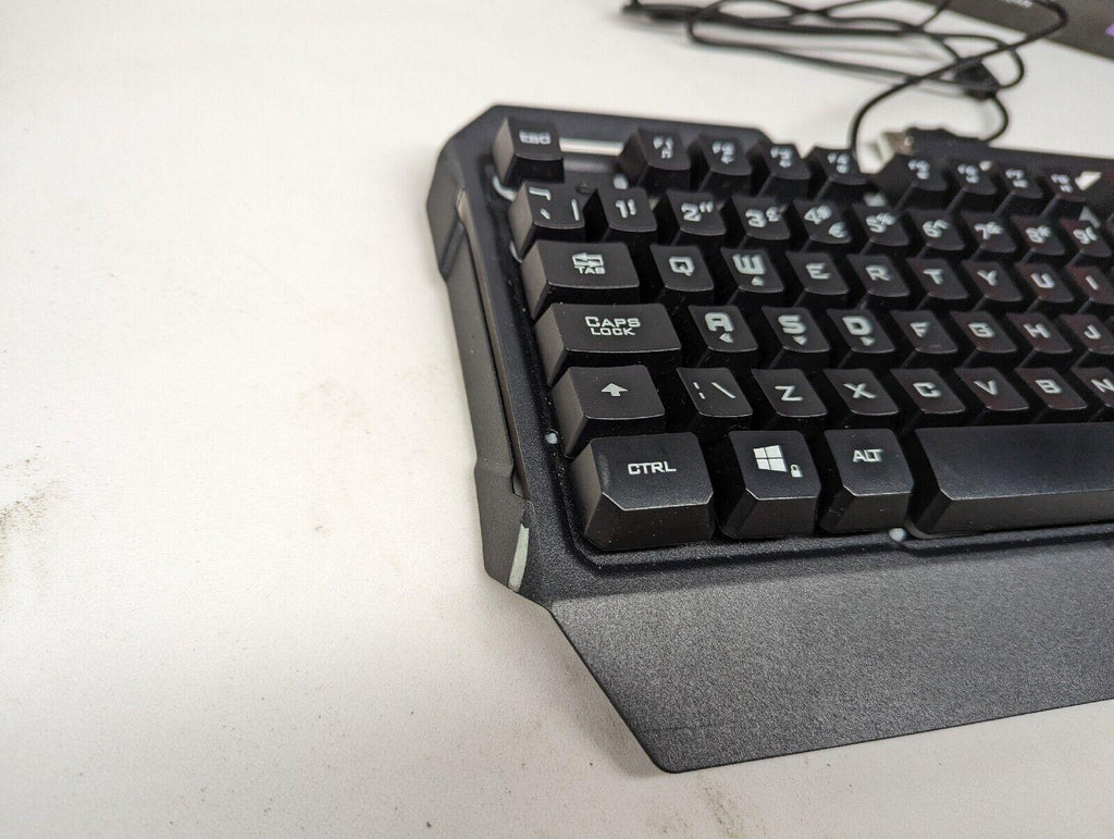 Massive Discounts Red 5 Orbit RGB Backlit Ergonomic Gaming Keyboard