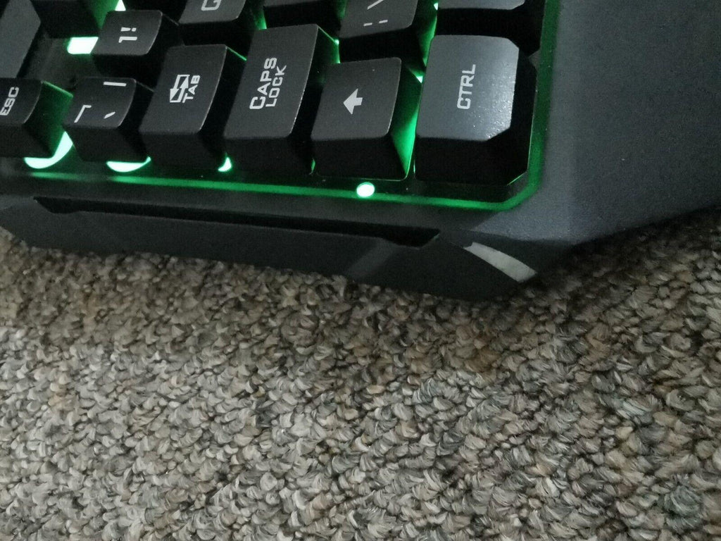 Massive Discounts Red 5 Orbit RGB Backlit Ergonomic Gaming Keyboard