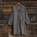 Uggly & Co Garage Overcoat – Beige Cotton Canvas Vintage Work Jacket