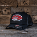 Uggly and Co Black Dub Garage Trucker Hat – Retro Mesh Adjustable Cap