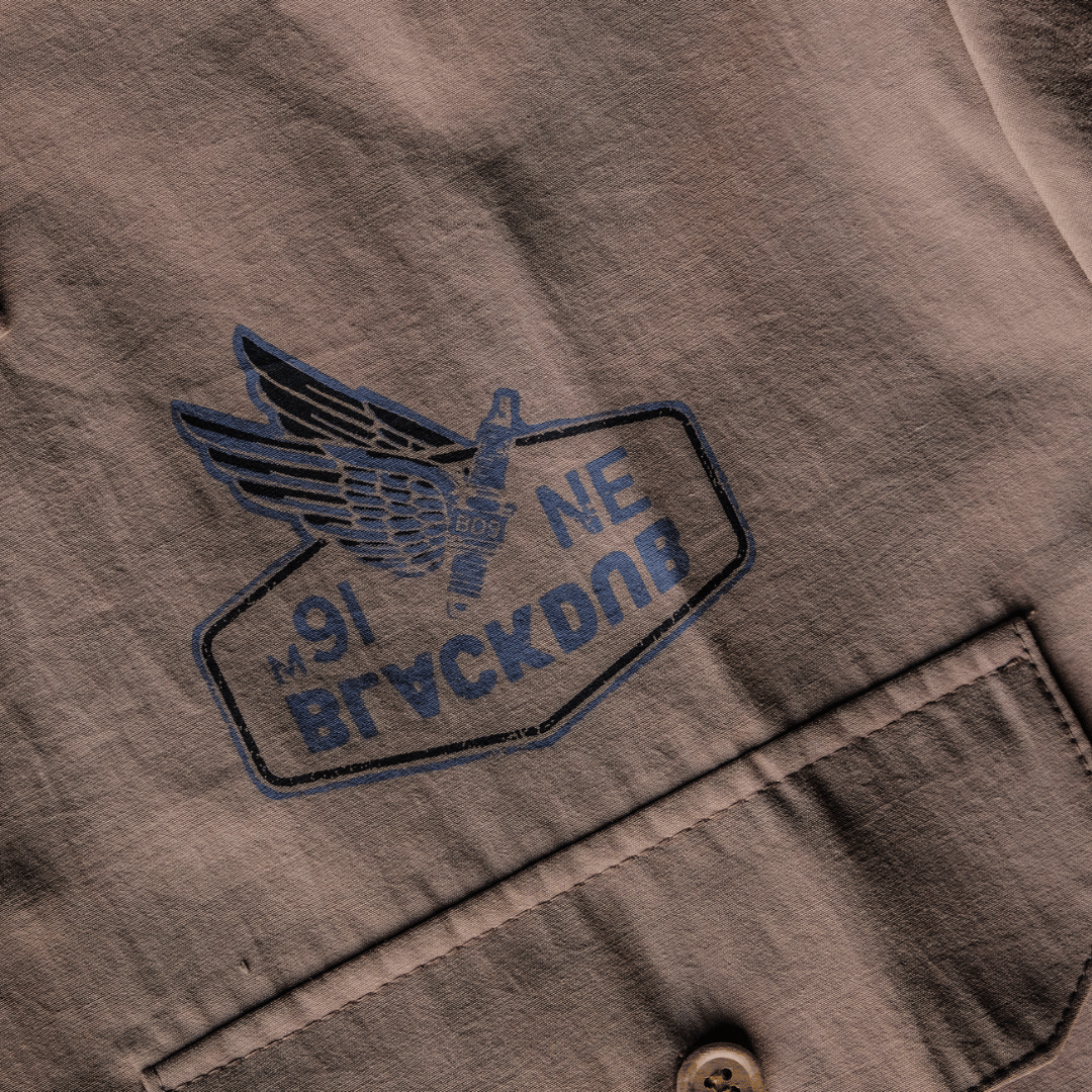 Uggly and Co Brown Mechanic Shirt – Vintage Spark Plug Workwear