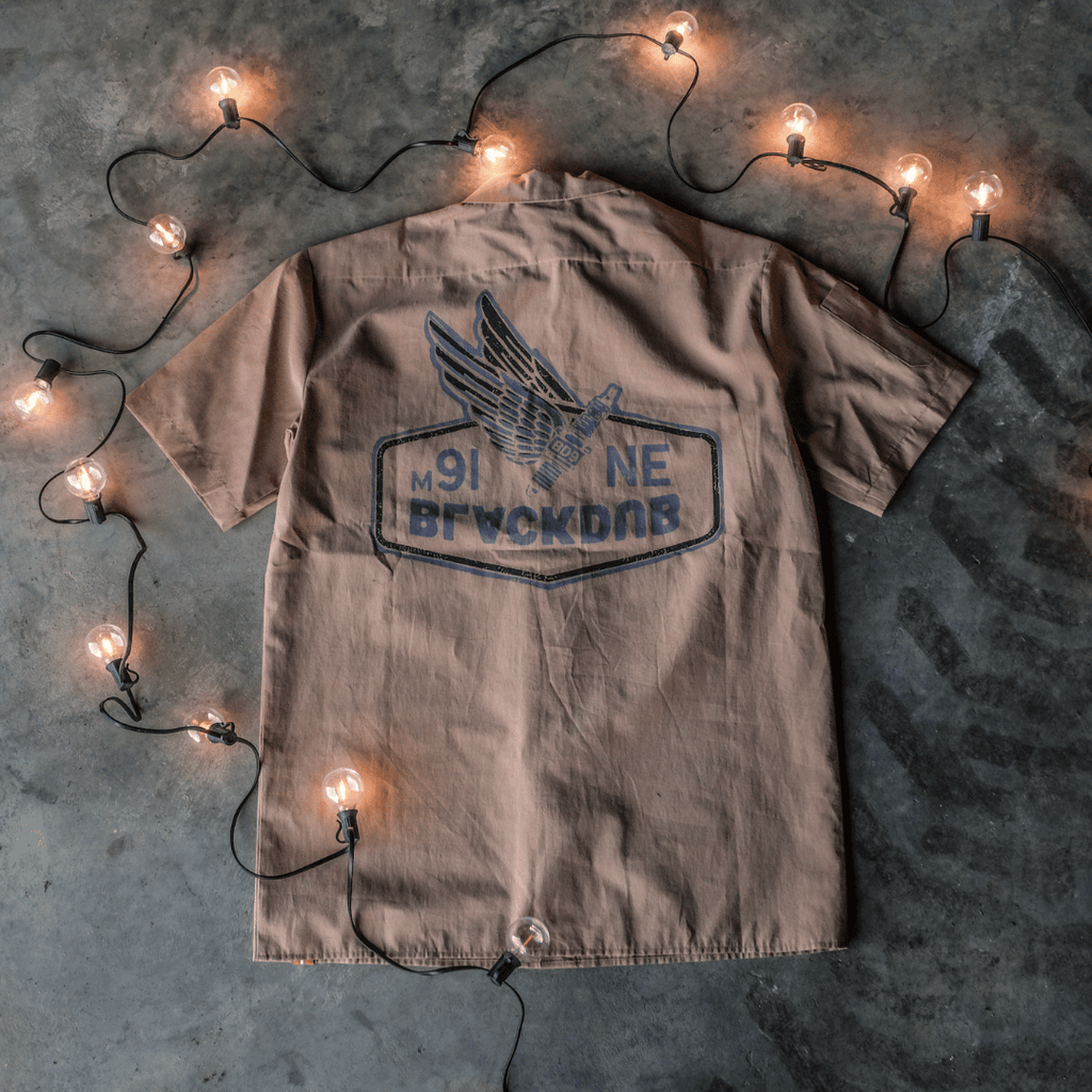 Uggly and Co Brown Mechanic Shirt – Vintage Spark Plug Workwear