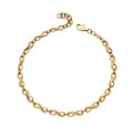 Infinity Tennis Bracelet in 9ct Yellow Gold by Gecko Jewellery Retail