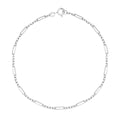 Gecko Jewellery 9ct Gold Mixed Length Link Bracelet – Minimalist Style