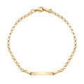 Gecko Jewellery Retail Engravable ID Bar Bracelet – Personalised Gift