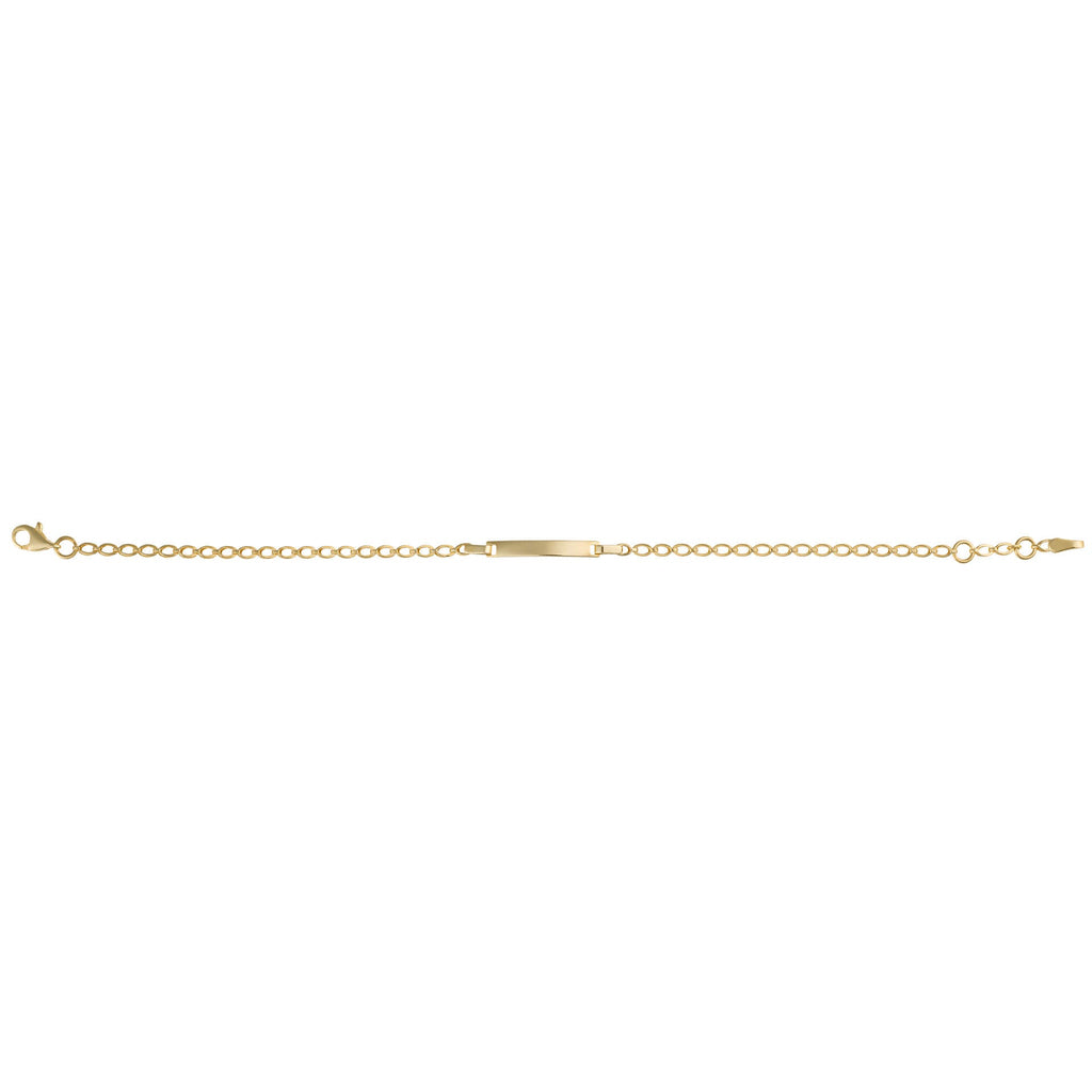 Gecko Jewellery Retail Engravable ID Bar Bracelet – Personalised Gift