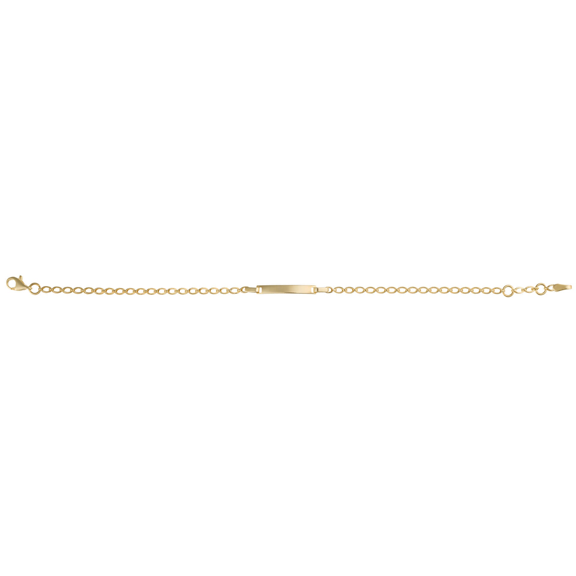 Gecko Jewellery Retail Engravable ID Bar Bracelet – Personalised Gift