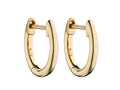 Gecko Jewellery 9ct Yellow Gold Huggie Hoop Earrings - 7mm and 9mm