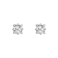 Gecko Jewellery Asscher Cut Lab Grown Diamond Solitaire Stud Earrings