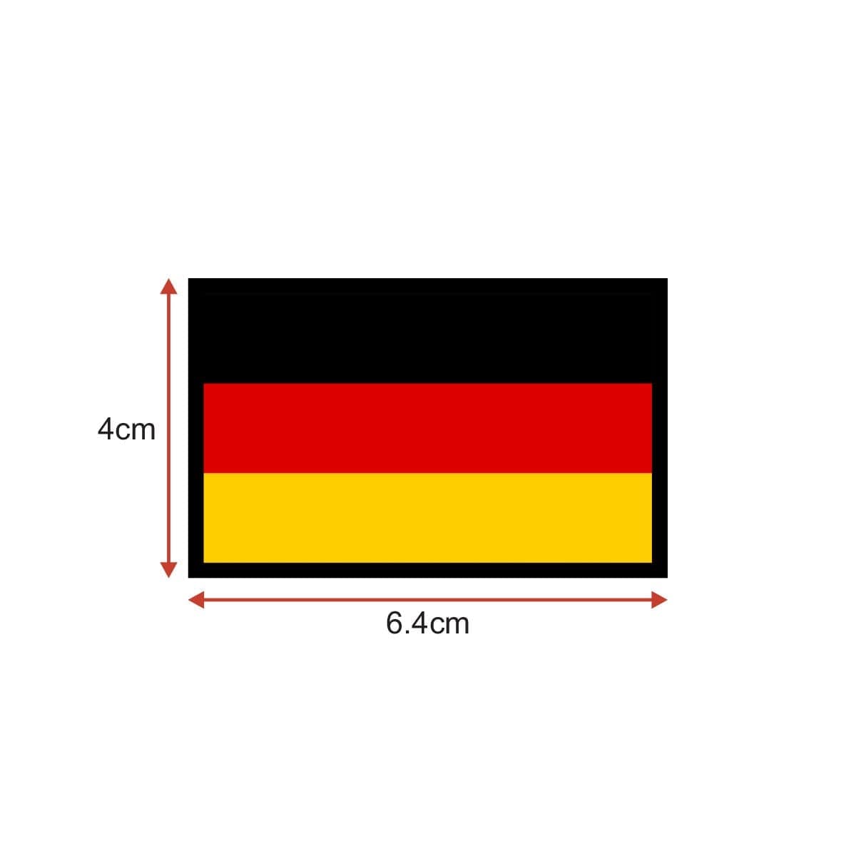 Country Flag Patches | Embroidered Hook and Loop by CERBERUS Strength