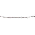 Gecko Jewellery 9ct Gold 0.6mm Diamond Cut Curb Chain Necklace | 46cm