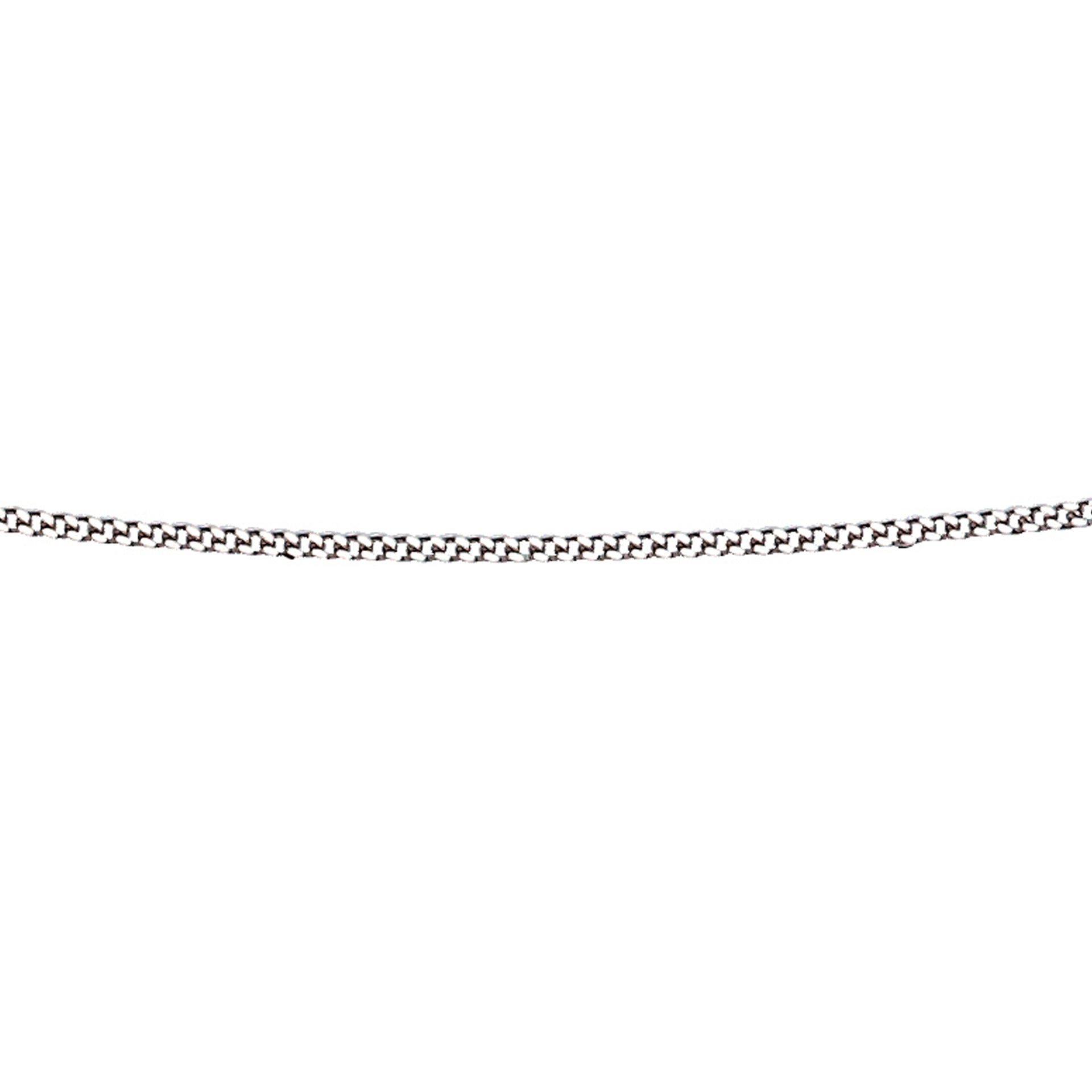 Gecko Jewellery 9ct Gold 0.6mm Diamond Cut Curb Chain Necklace | 46cm