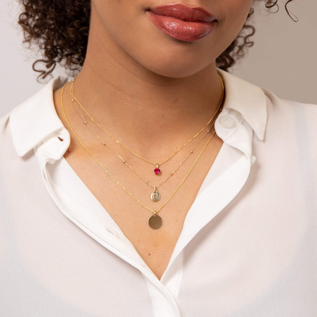Gecko Jewellery 9ct Gold 1.2mm Trace Chain Necklace – 46cm-51cm