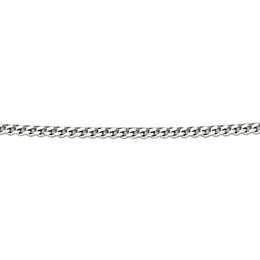 Gecko Jewellery 9ct Gold 0.8mm Diamond Cut Curb Chain – 41cm-46cm