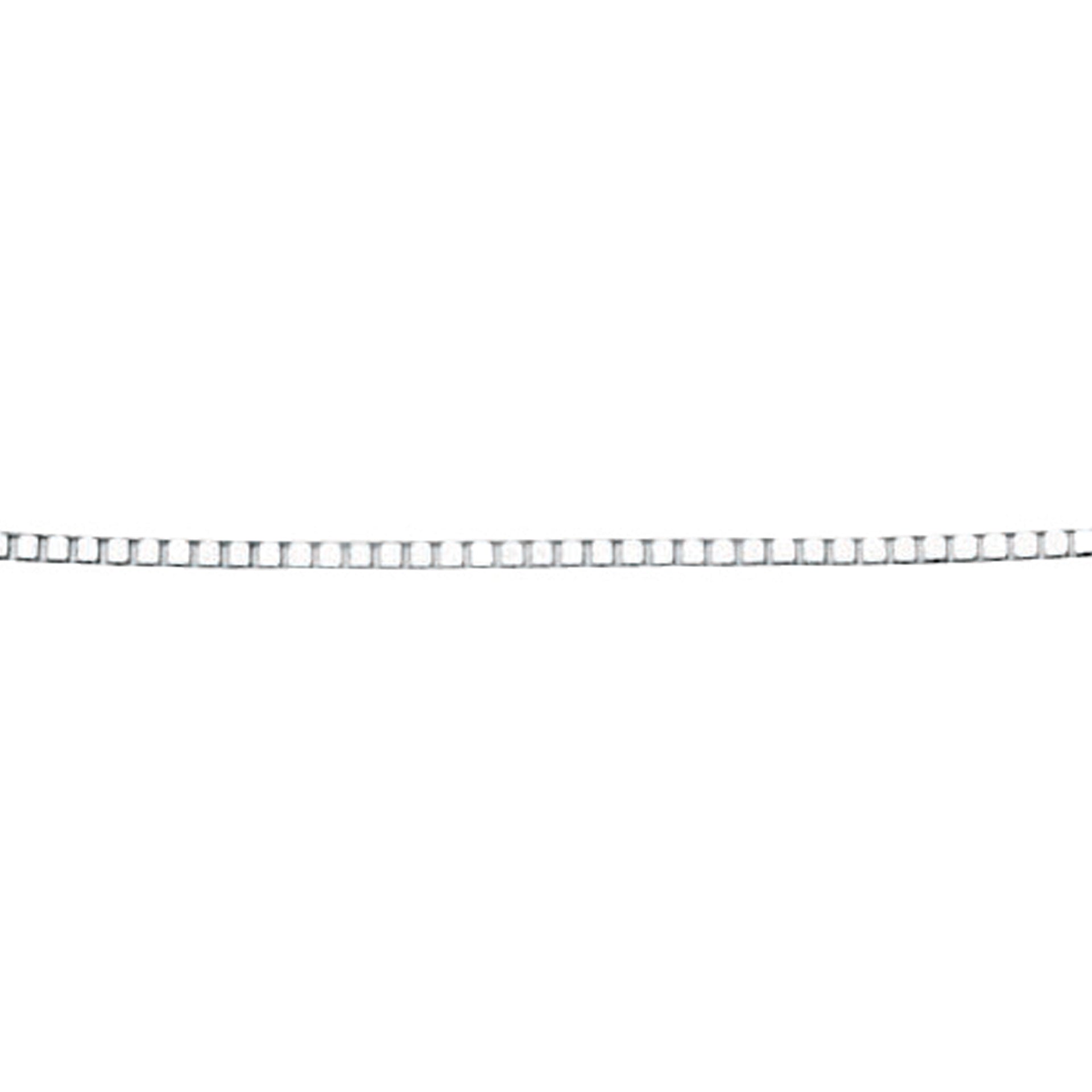 Gecko Jewellery 9ct Gold Venetian Box Chain Necklace – 41cm-46cm