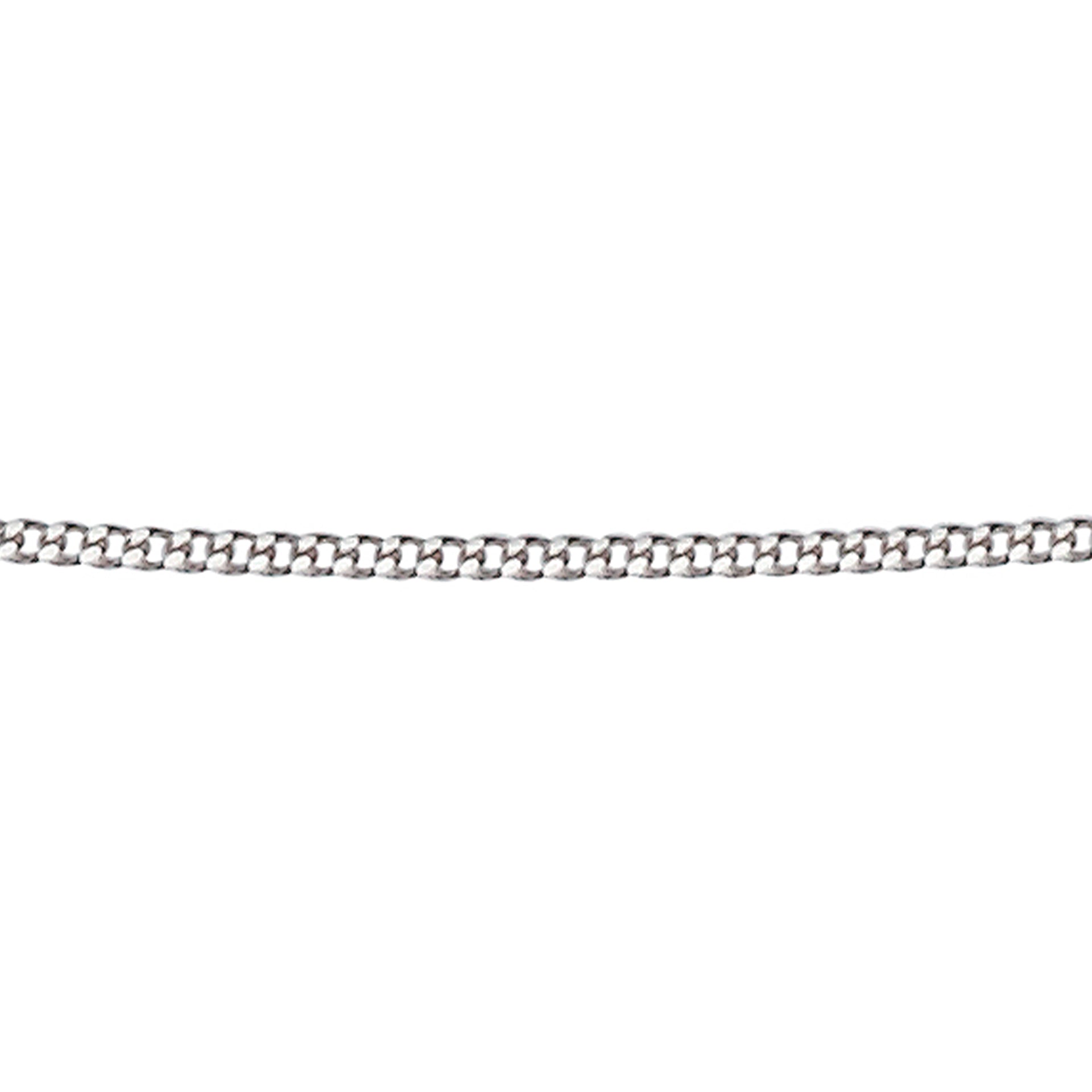 Gecko Jewellery 1mm Cut Curb Chain – 9ct Gold Extendable Necklace