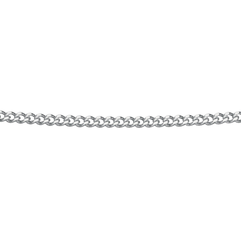 Gecko Jewellery 1mm Cut Curb Chain – 9ct Gold Extendable Necklace