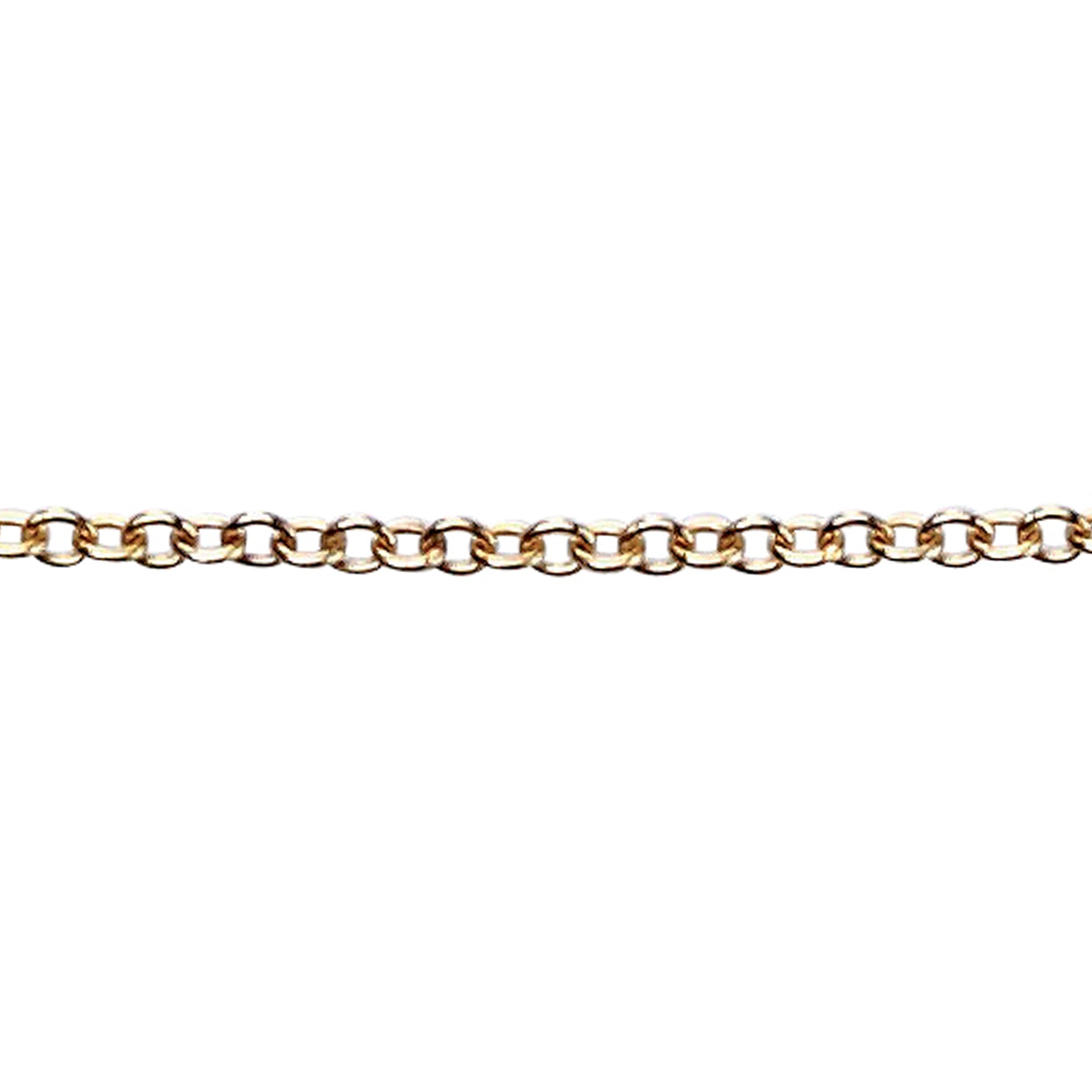 Gecko Jewellery 9ct Gold 1.2mm Trace Chain Necklace – 46cm-51cm