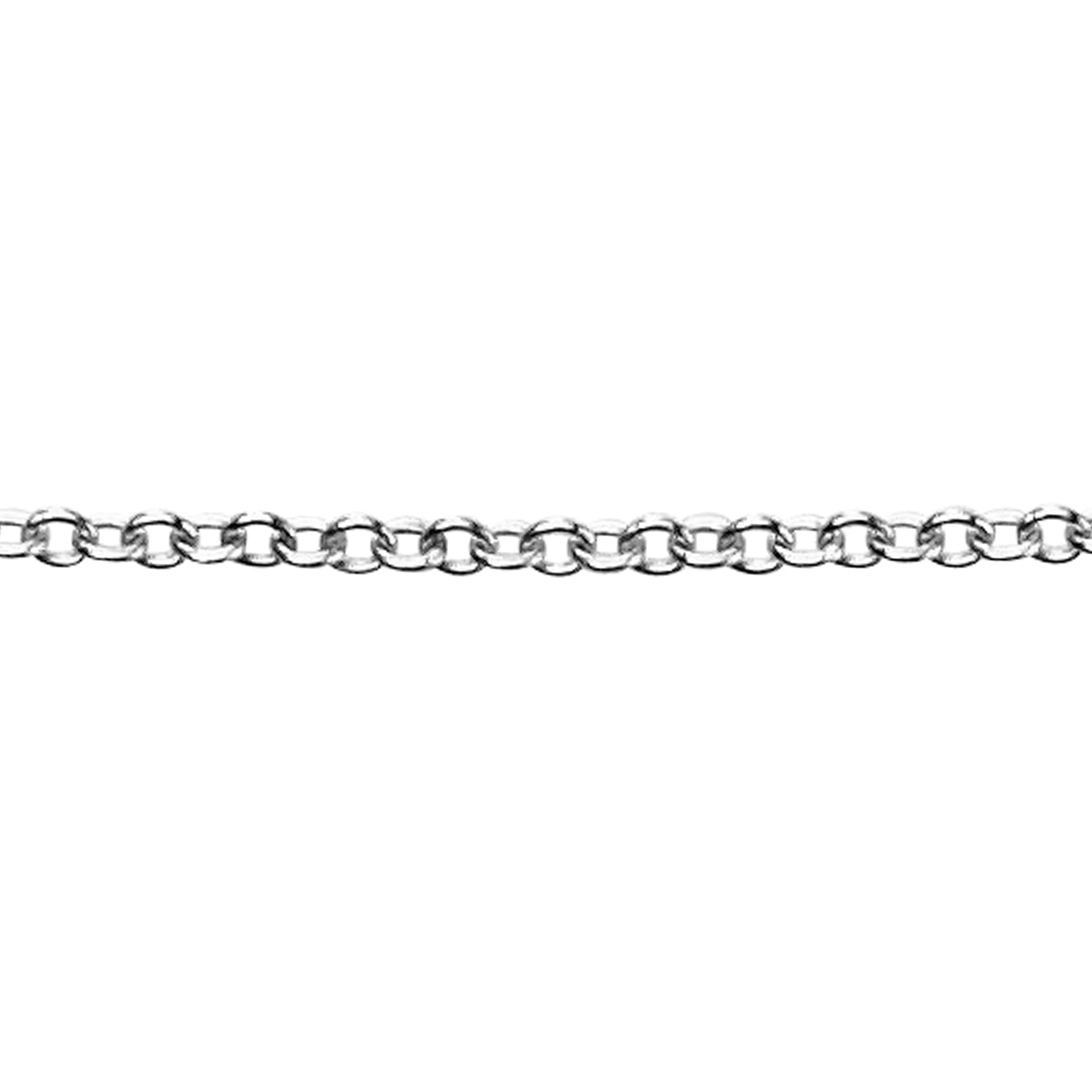 Gecko Jewellery 9ct Gold 1.2mm Trace Chain Necklace – 46cm-51cm
