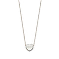 Gecko Jewellery Retail Small Plain Heart Necklace - Classic Everyday Style