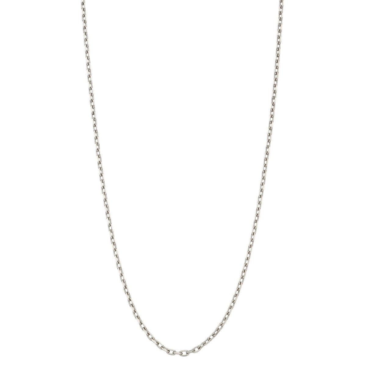 Gecko Jewellery 9ct Gold 0.7mm Diamond Cut Trace Chain – 56cm-61cm
