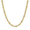 Gecko Jewellery 9ct Yellow Gold Singapore Chain Necklace – 18 Inch