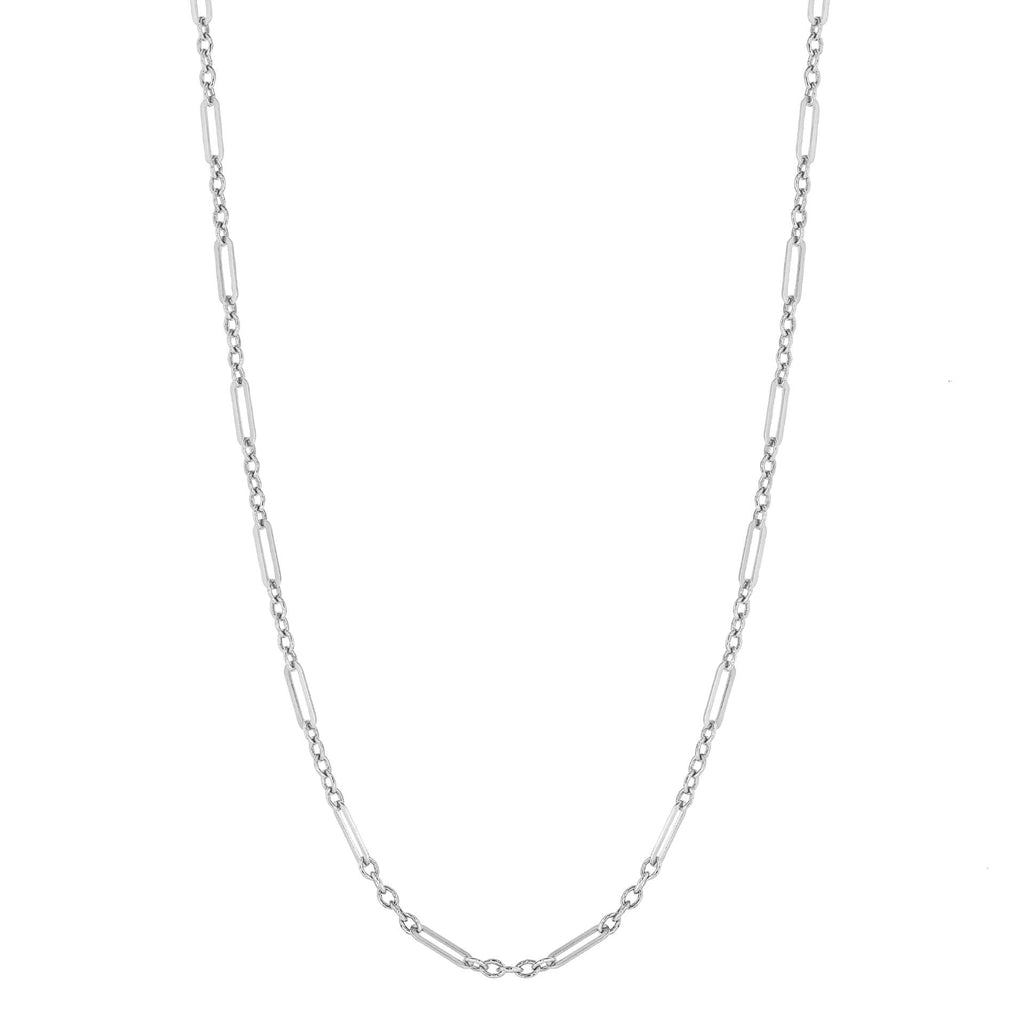 Gecko Jewellery 9ct Gold Mixed Length Link Chain Necklace