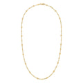 Gecko Jewellery 9ct Yellow Gold Discs and Chain Necklace – Italian Style