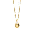 Gecko Jewellery 9ct Yellow Gold Plain Teardrop Necklace – Minimalist