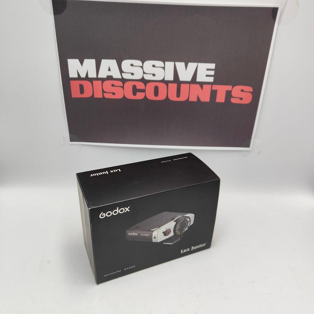 Godox Lux Junior Retro Camera Flash | Universal 6000K Manual Flash