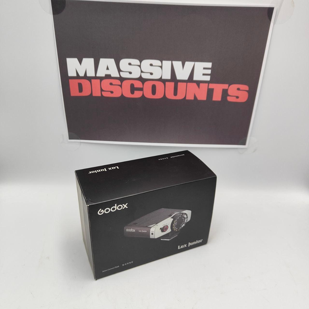 Godox Lux Junior Retro Camera Flash | Universal 6000K Manual Flash