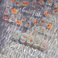 Goldfish Nail Deco Stickers - LuLuFun Studio Ultra-Thin Nail Art Decals