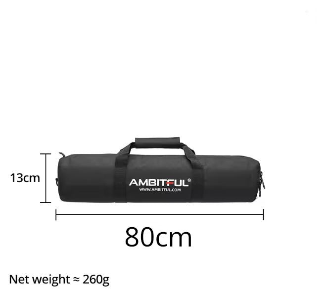 AMBITFUL 80cm Tripod & Light Stand Bag | 1680D Polyester Carry Case