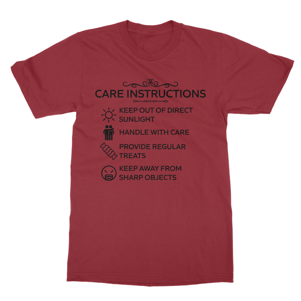 Kate's Clothing Care Instructions Heavy Cotton Unisex T-Shirt