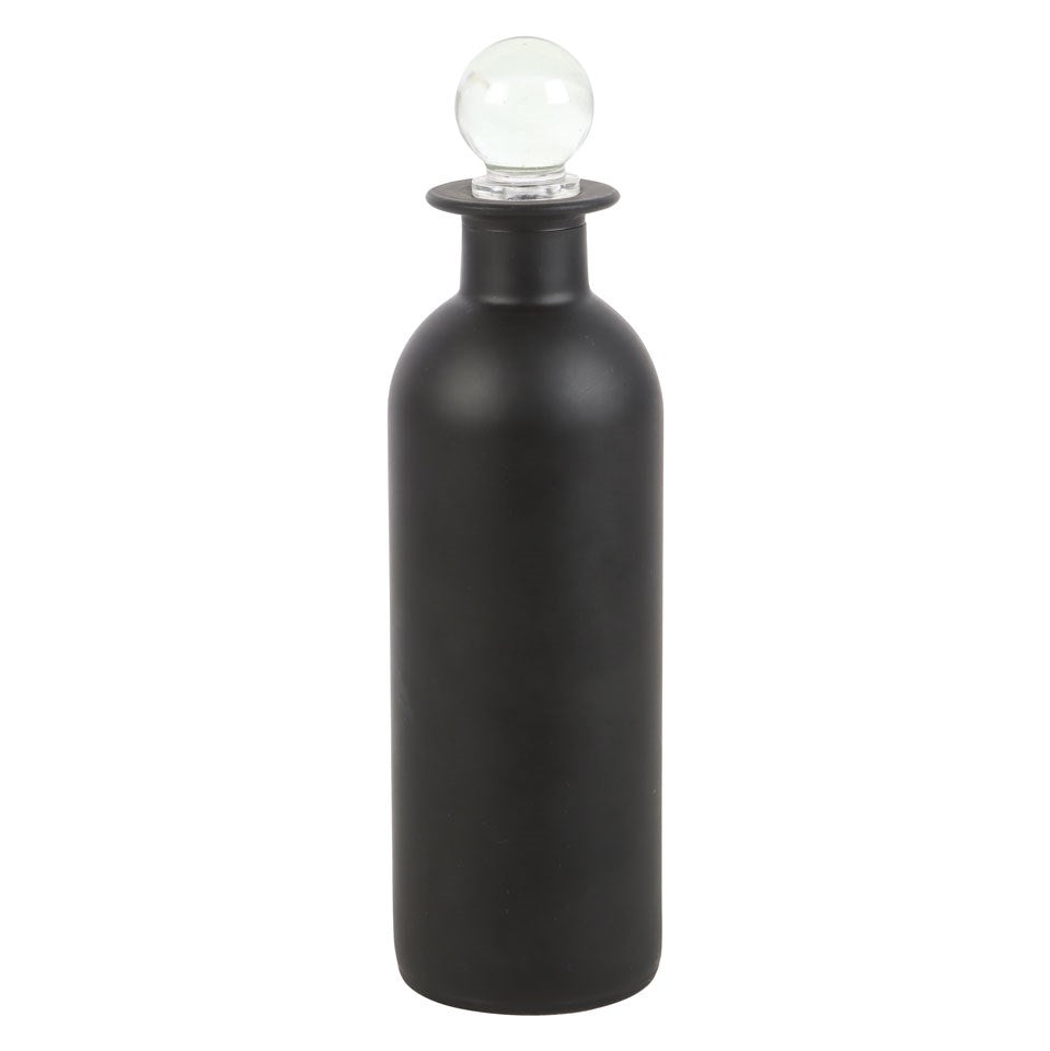 Gothic Gifts Deadly Poison Frosted Glass Potion Bottle with Stopper