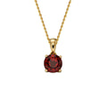 Gecko Jewellery 9ct Yellow Gold Birthstone Pendant - Personalised Gift