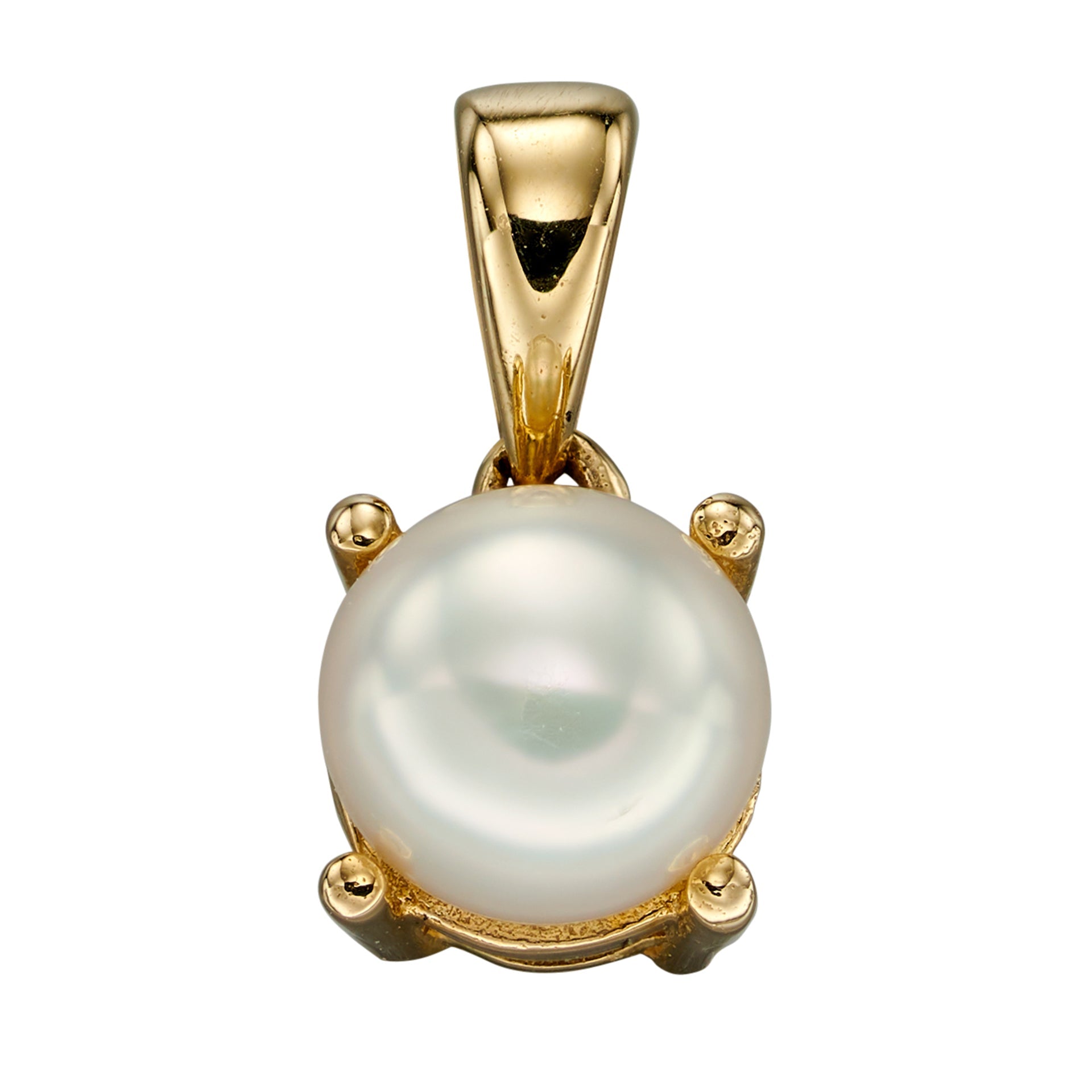 Gecko Jewellery 9ct Yellow Gold Birthstone Pendant - Personalised Gift