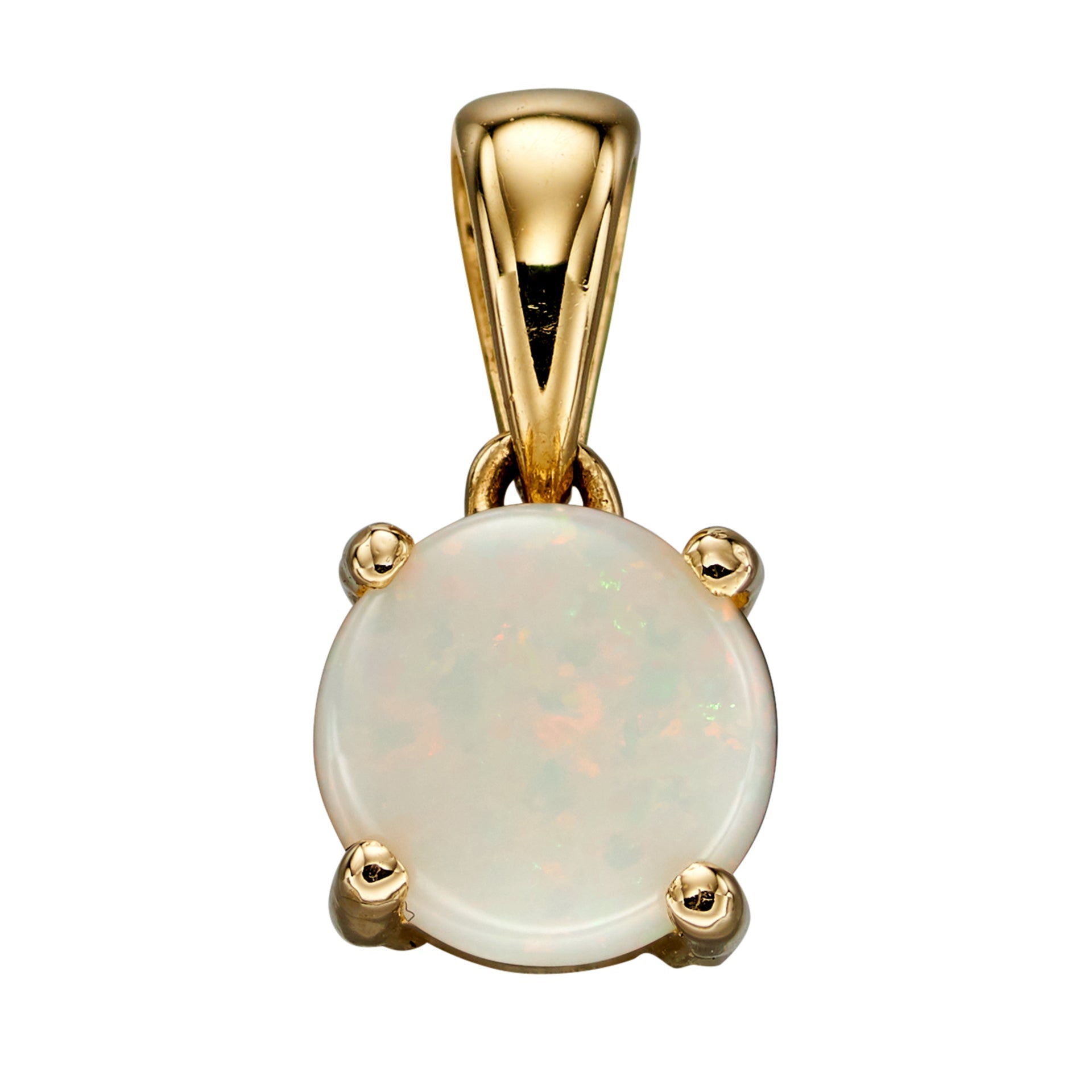 Gecko Jewellery 9ct Yellow Gold Birthstone Pendant - Personalised Gift