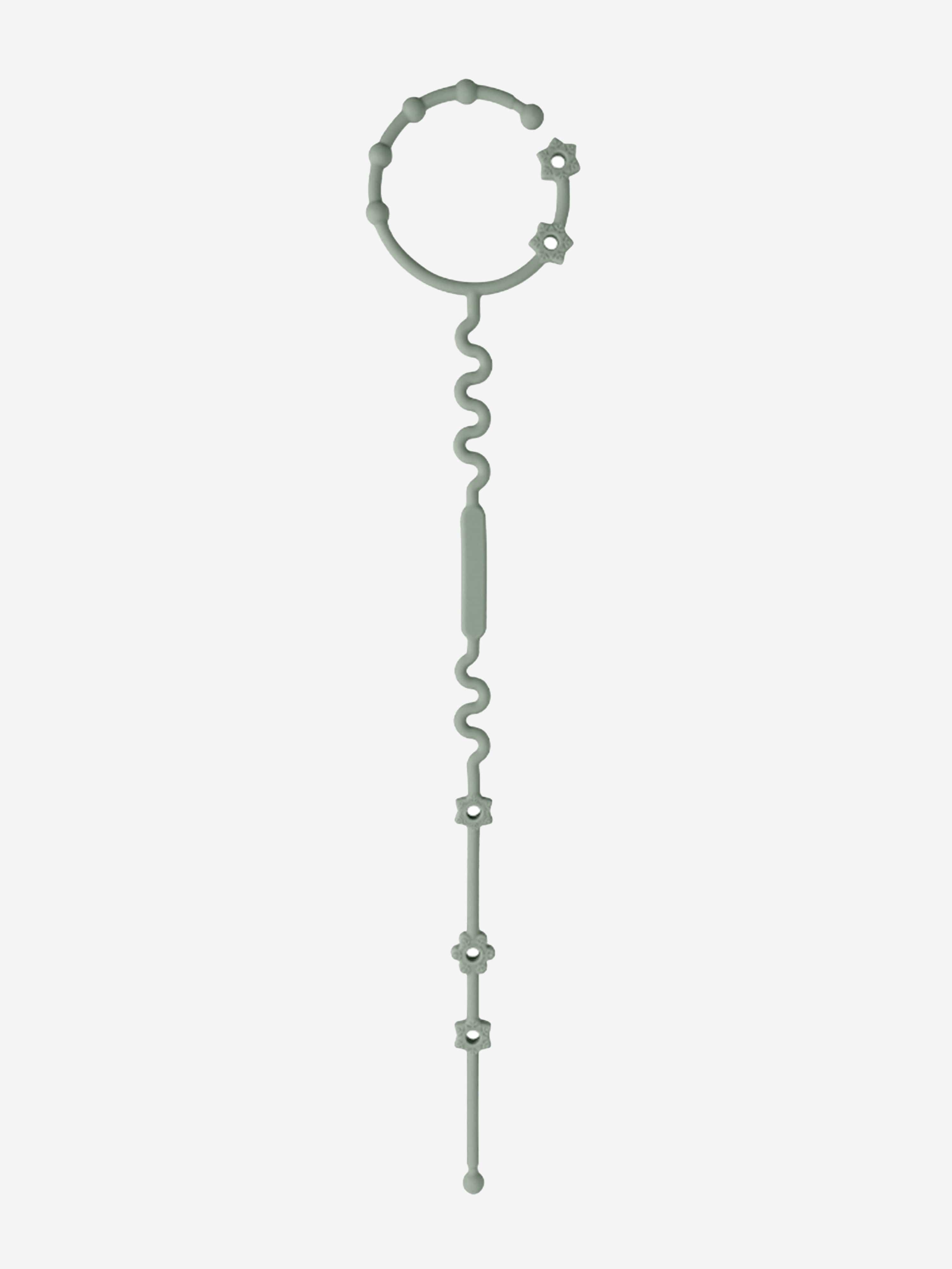 Bloom Bambini Adjustable Pacifier Clip and Teether in Green | BPA-Free