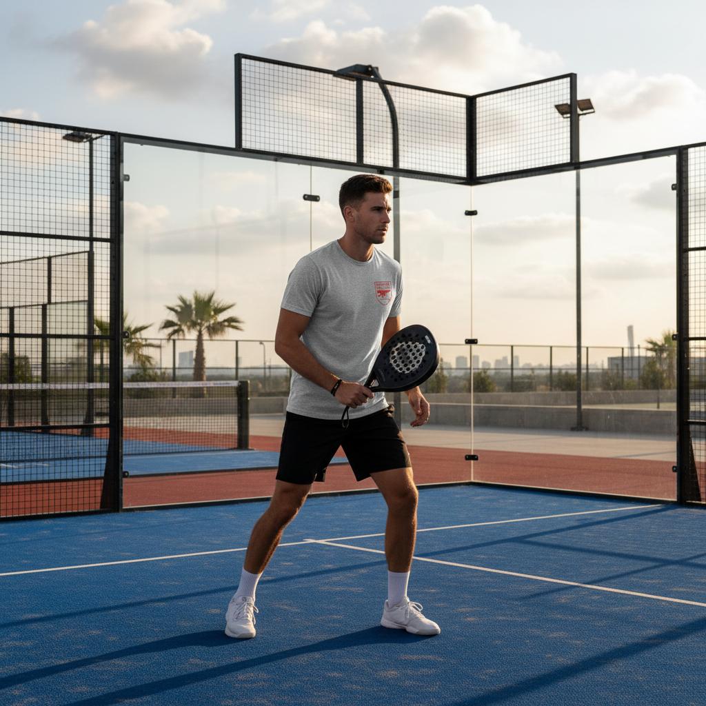 Gunners Padel Club Performance T-Shirt – Football Inspired Padelwear