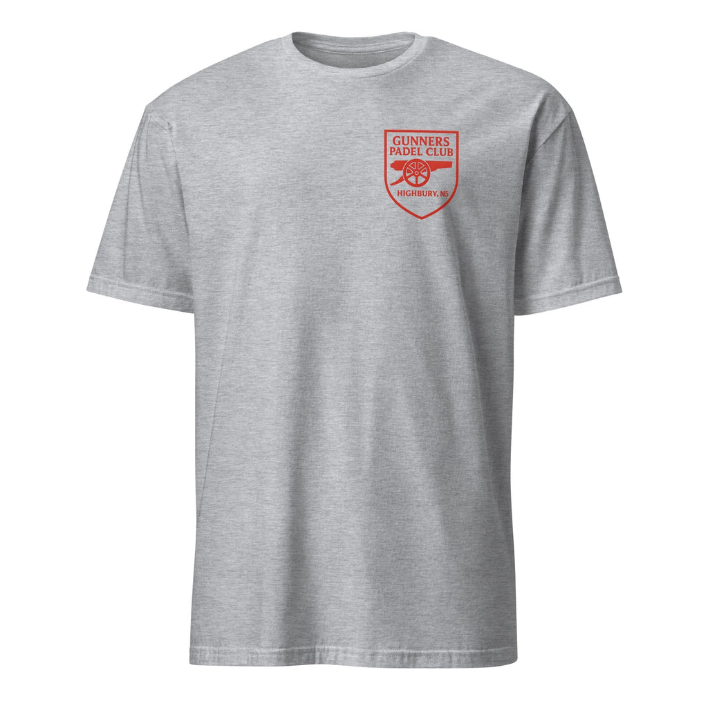 Gunners Padel Club Performance T-Shirt – Football Inspired Padelwear